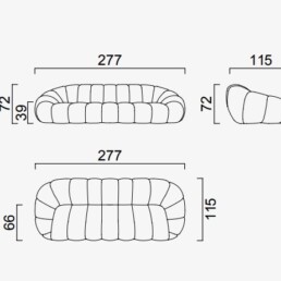 BIBENDUM sofa