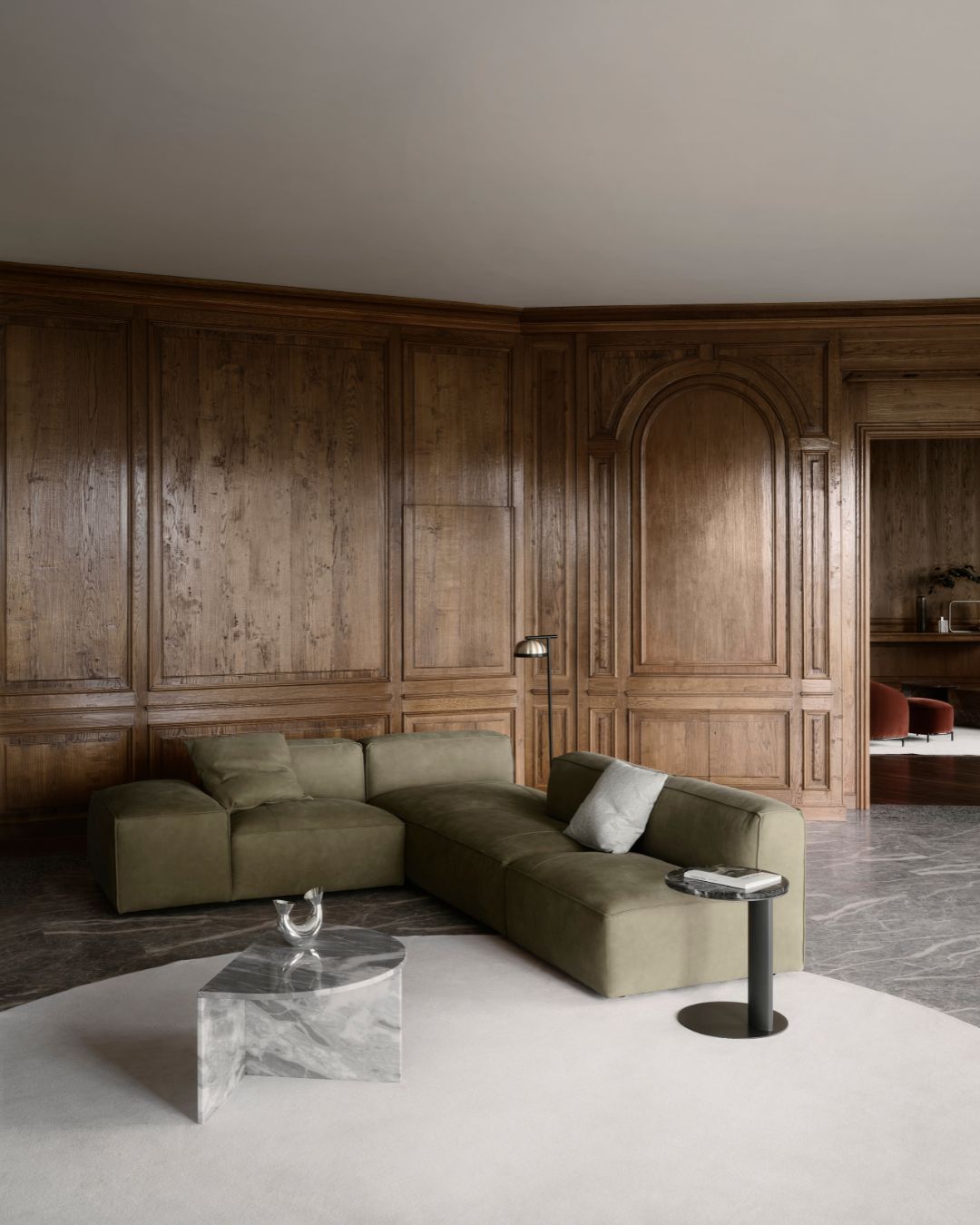 Modulinė sofa Cairoli - nuotrauka interjere