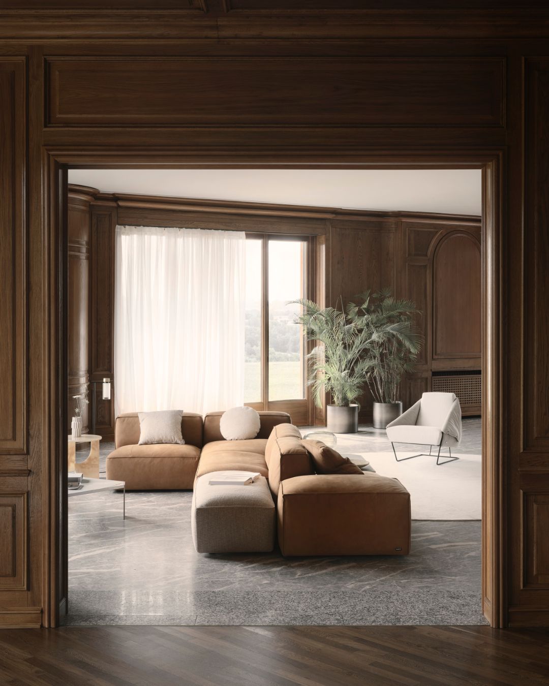 Modulinė sofa Cairoli - nuotrauka interjere