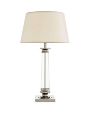 Modernios klasikos stalinis šviestuvas iš krištolo stiklo.