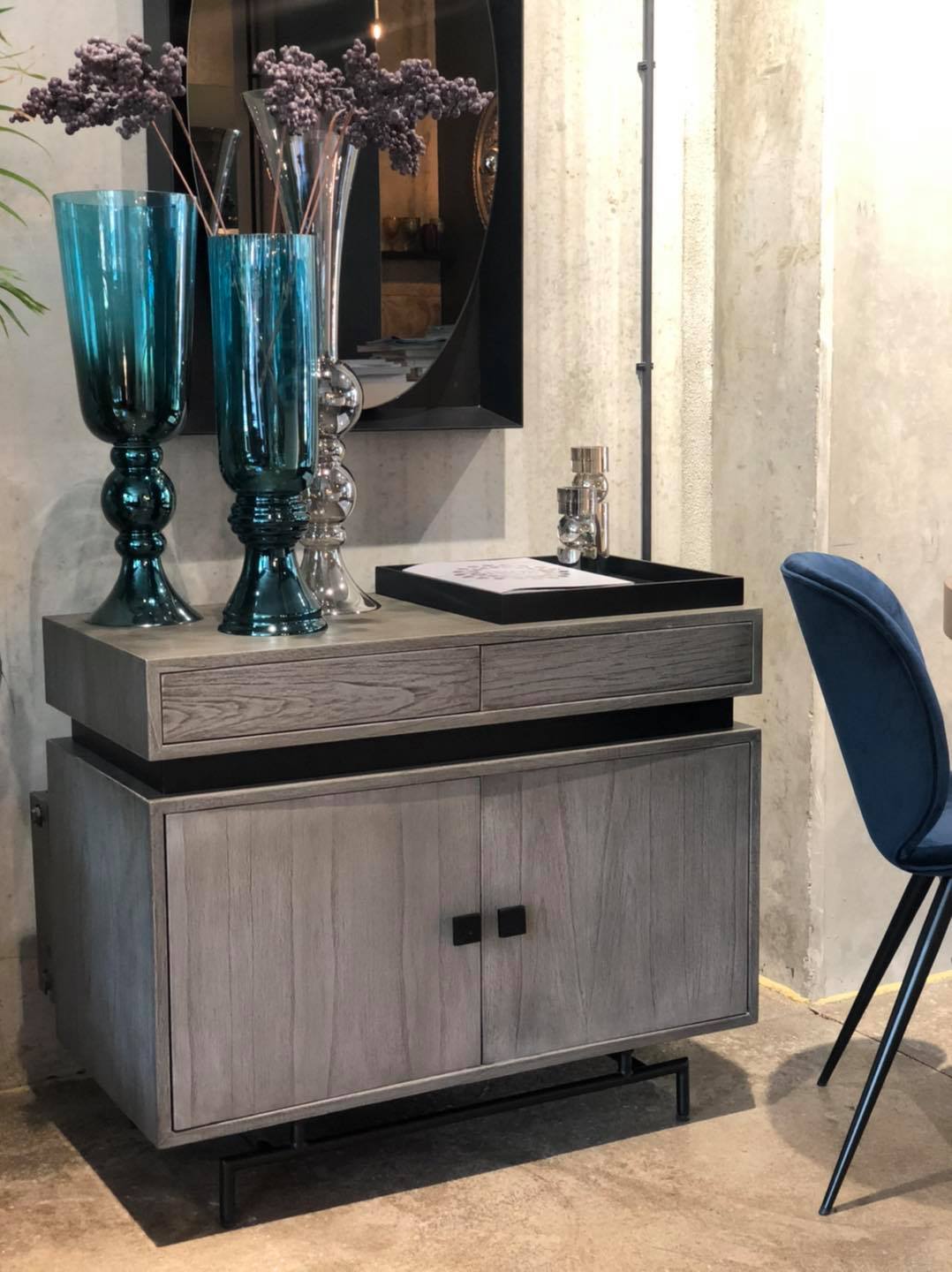 GRAY CABINET - Image 2