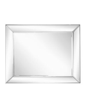 Klasikinio dizaino stačiakampis veidrodis