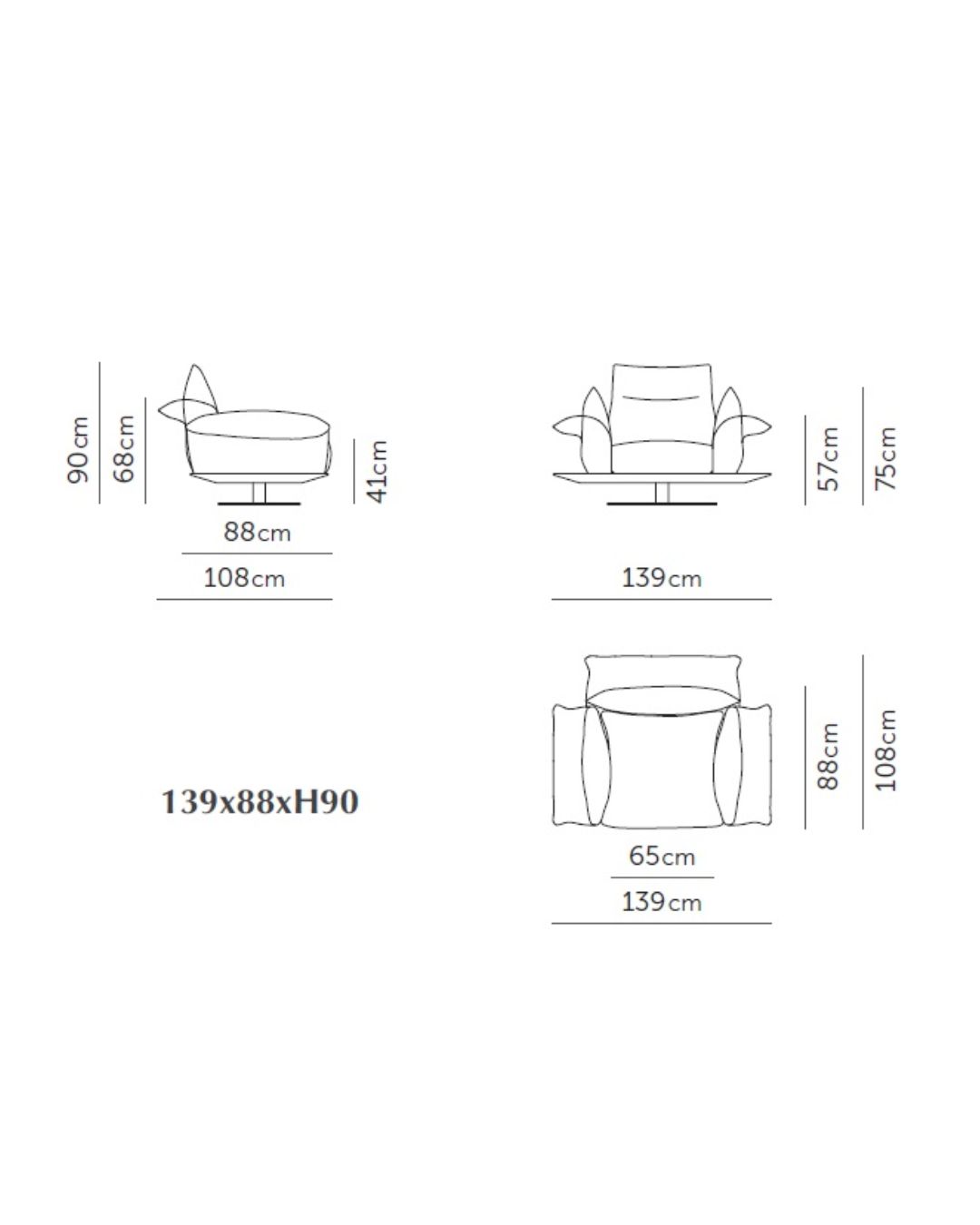 CONTEMPORANEO 20 ARMCHAIR - Image 4