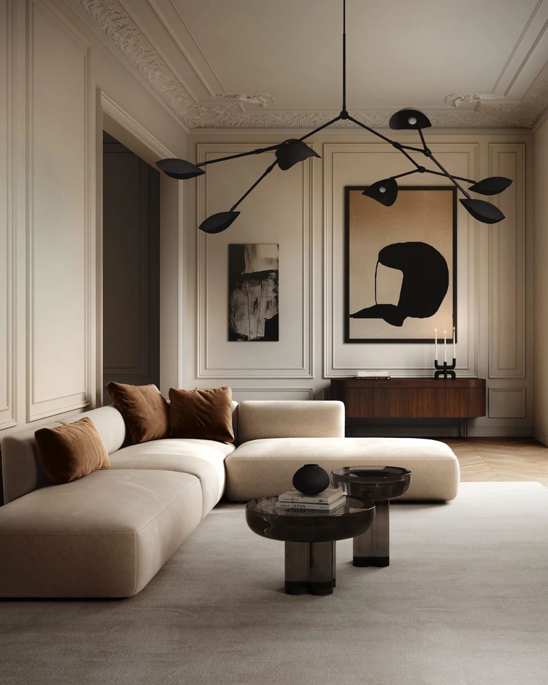 Modernaus dizaino pakabinamas šviestuvas