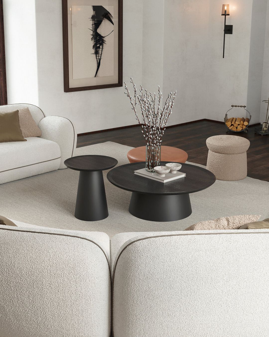 Kavos staliukai Yoda - nuotrauka interjere