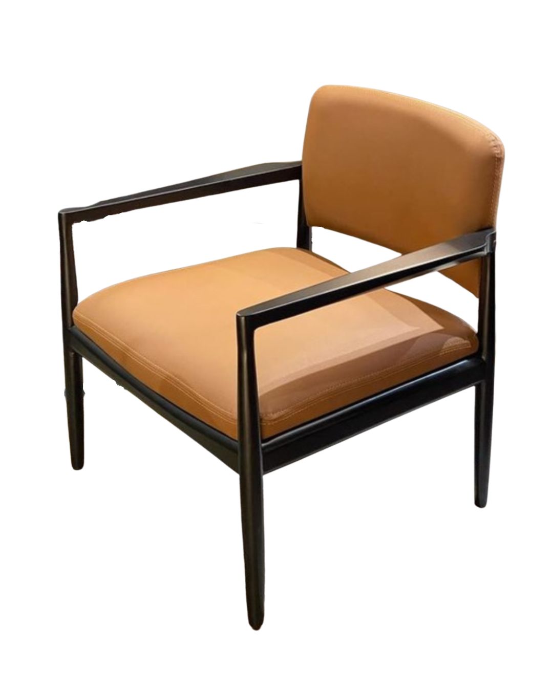 Masyvus odinis foreelis su medinėmis kojelėmis ir porankiais