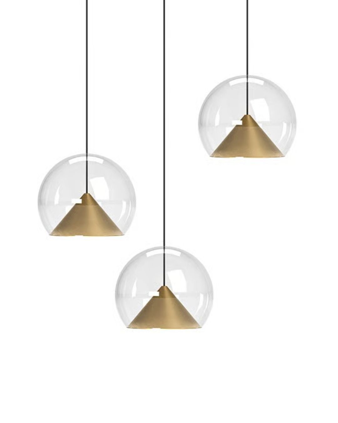 Lašelio formos pakabinami šviestuvai Cherry iš Eforma