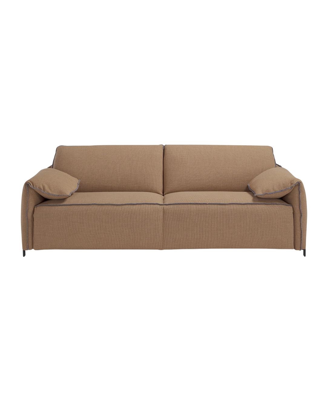 Rudos spalvos dvivietė sofa-lova CLOUD iš Dienne