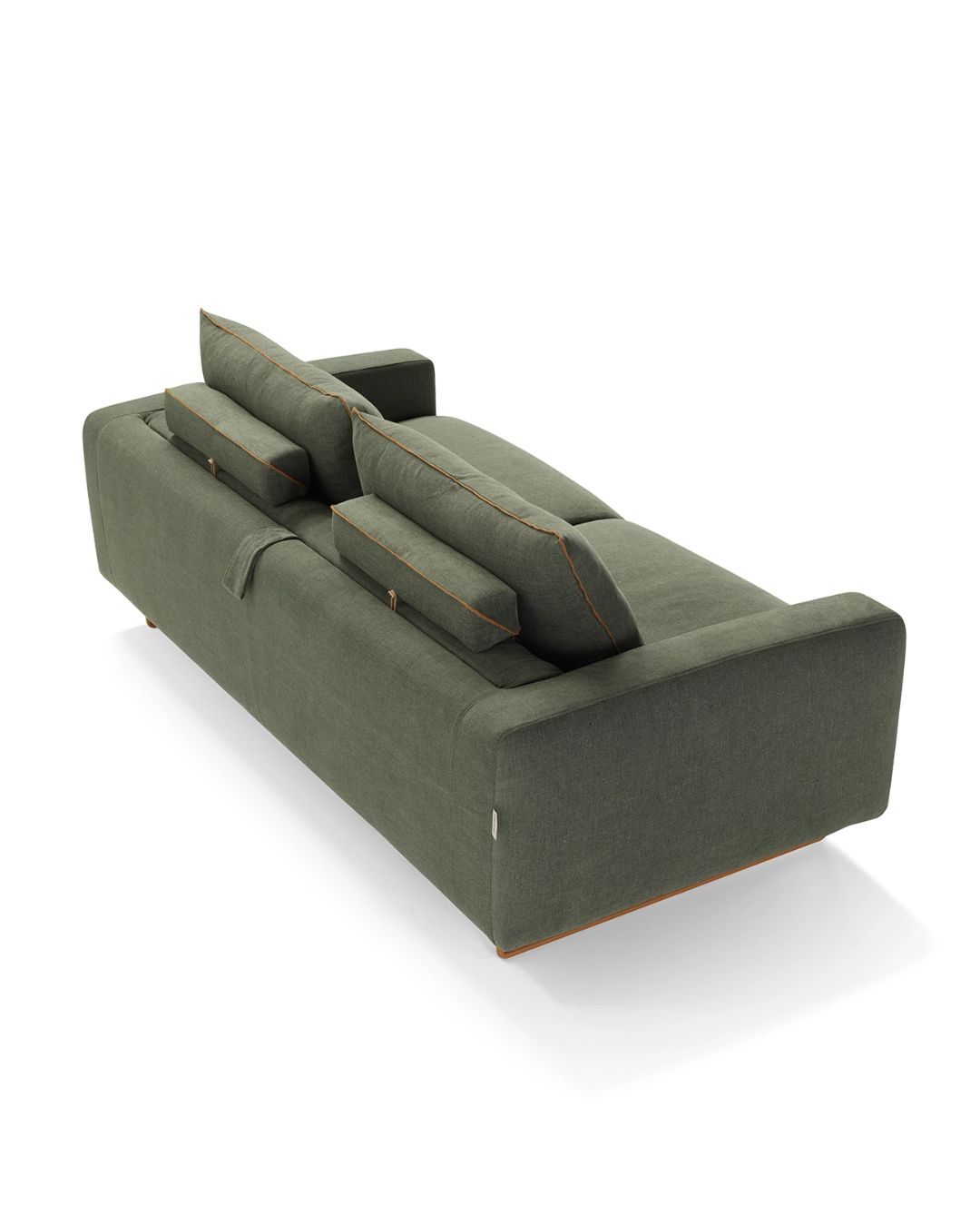 Tamsiai žalios spalvos sofa-lova CLUB iš Dienne Salotti