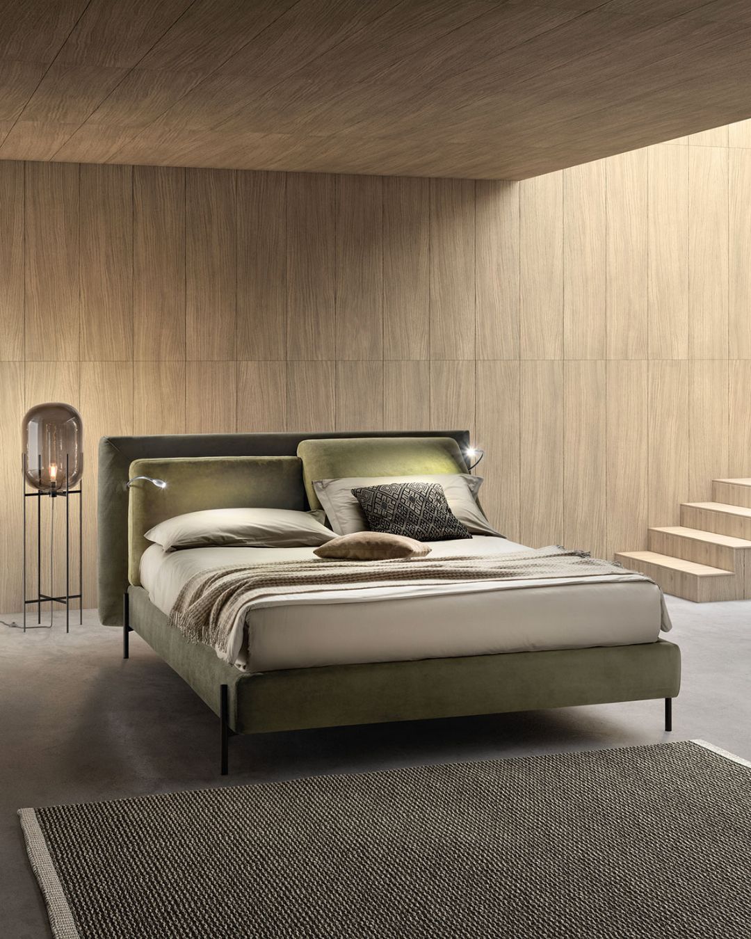 Flux miegamojo lova iš Samoa Divani