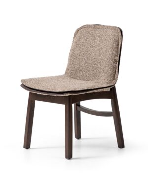 Valgomojo kėdė su medinėmis kojelėmis "Mezza"