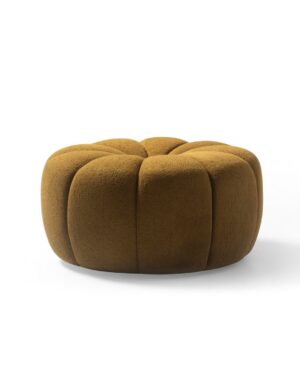 Garstyčių spalvos pufas