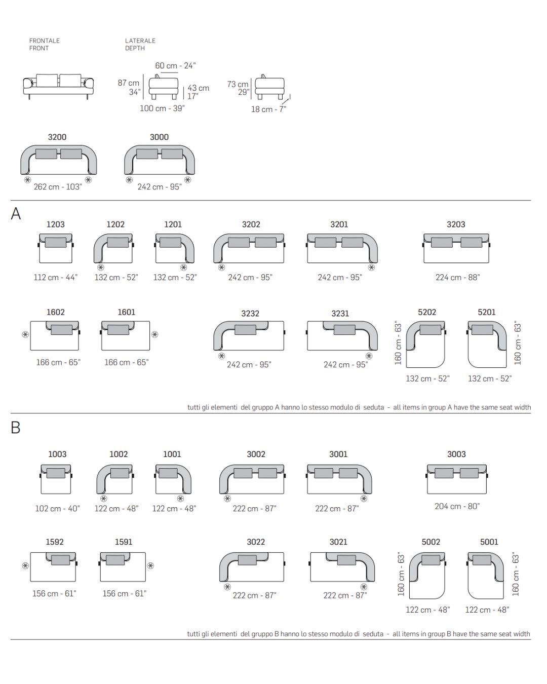 Klarence sofa iš Nicoline