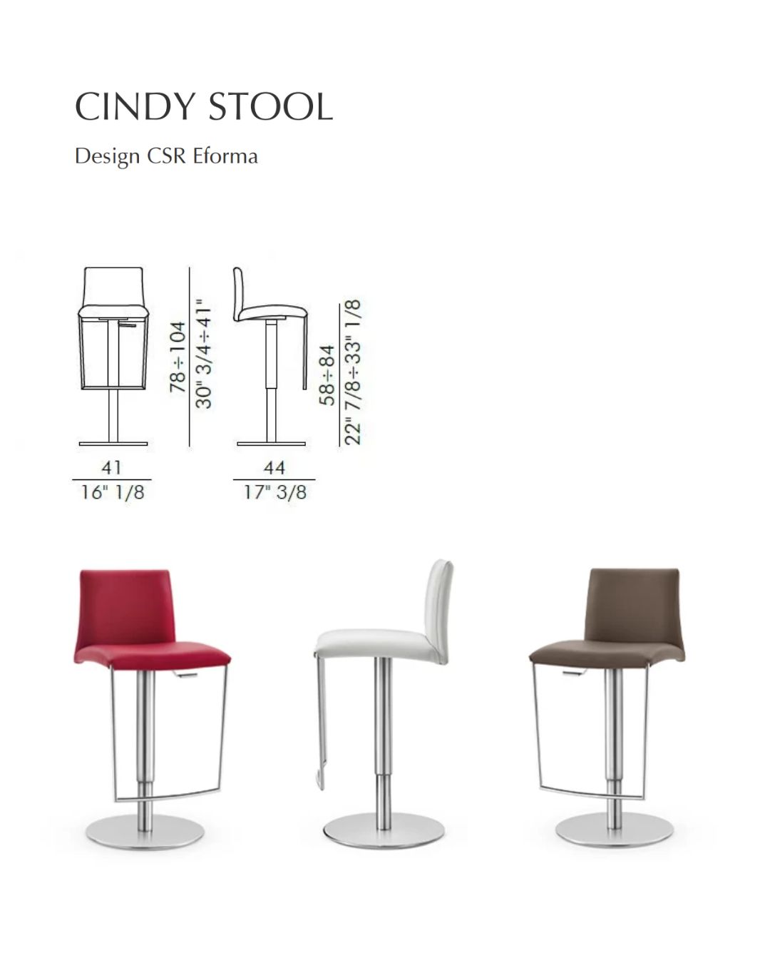 Cindy Stool - Eforma