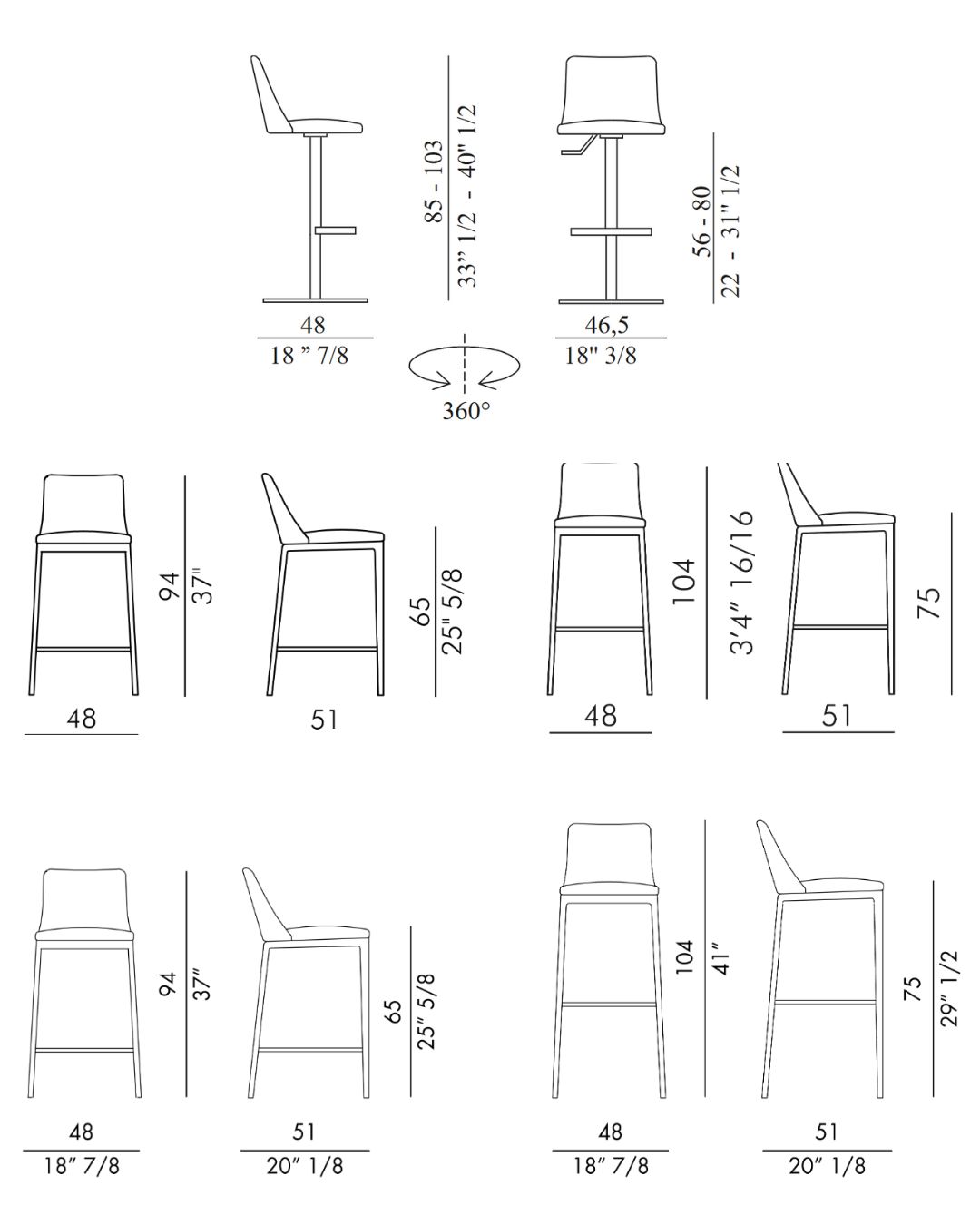 Max Stool - Eforma