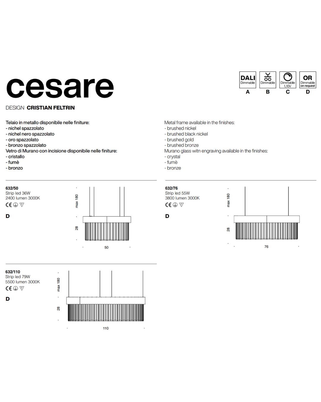 Cesare - IDL Lighting
